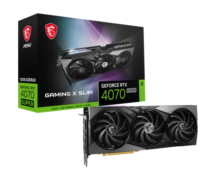 GeForce RTX 4070 SUPER 12G GAMING X SLIM