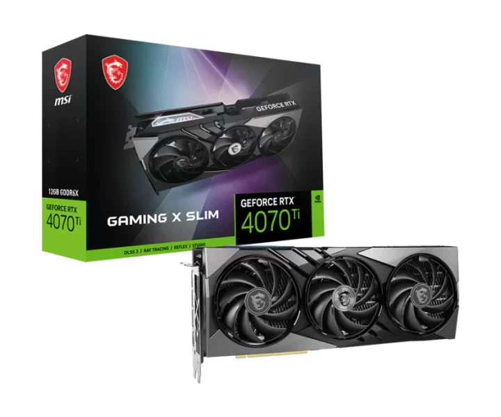 GeForce RTX 4070 Ti GAMING X SLIM 12G