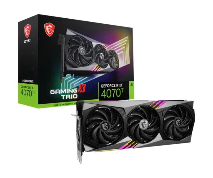 GeForce RTX 4070 Ti GAMING X TRIO 12G