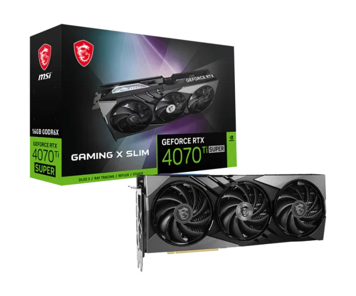 GeForce RTX 4070 Ti SUPER 16G GAMING X SLIM