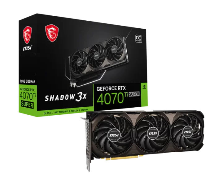 GeForce RTX 4070 Ti SUPER 16G SHADOW 3X OC