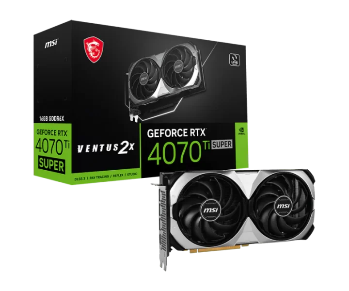GeForce RTX 4070 Ti SUPER 16G VENTUS 2X