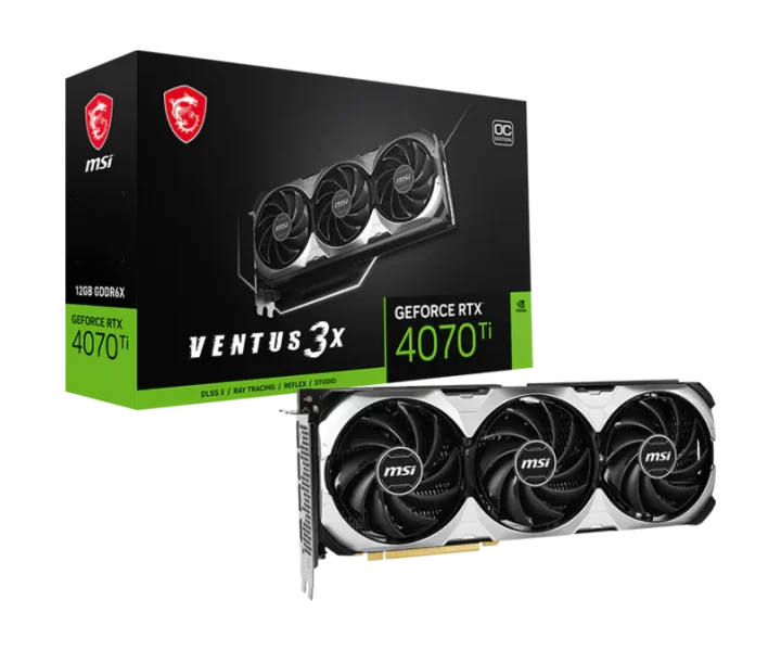 GeForce RTX 4070 Ti VENTUS 3X E 12G OC