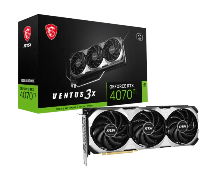 GeForce RTX 4070 Ti VENTUS 3X E 12G