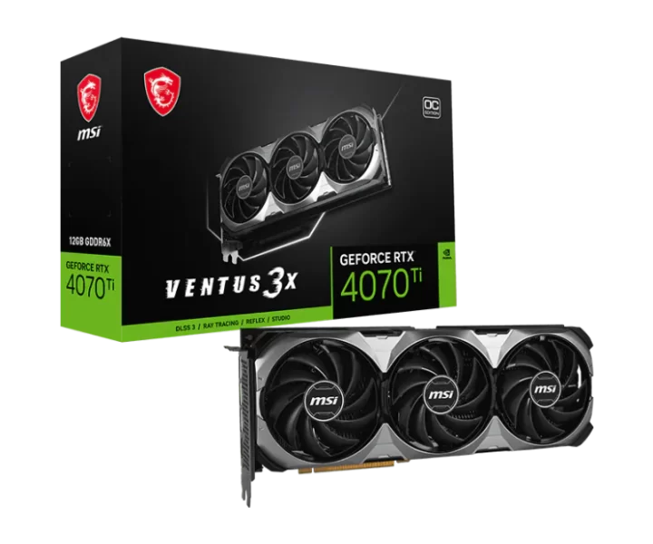 GeForce RTX 4070 Ti VENTUS 3X E1 12G OC