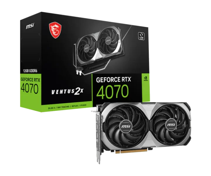 GeForce RTX 4070 VENTUS 2X E1 12G