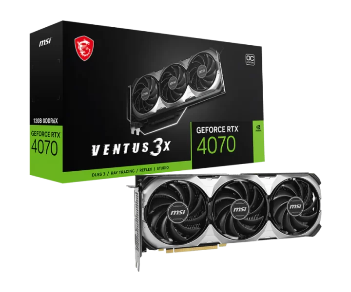 GeForce RTX 4070 VENTUS 3X E 12G OC