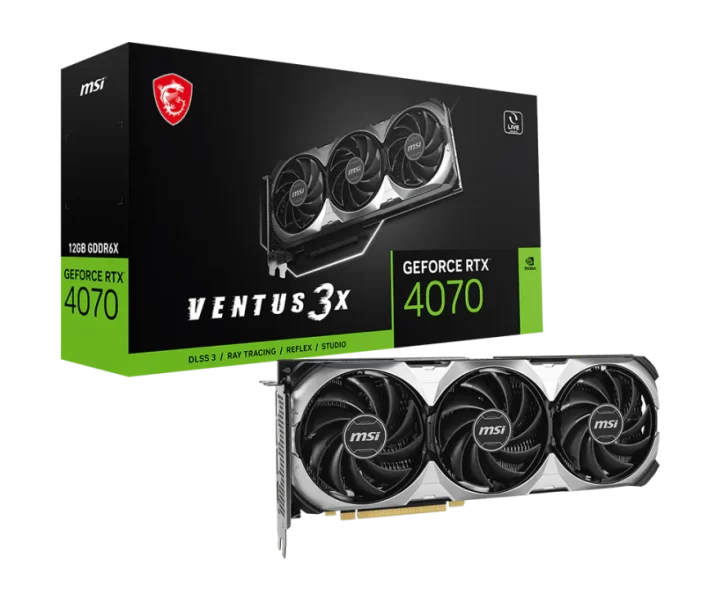 GeForce RTX 4070 VENTUS 3X E 12G