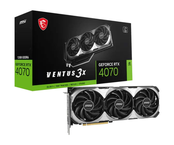 GeForce RTX 4070 VENTUS 3X E1 12G