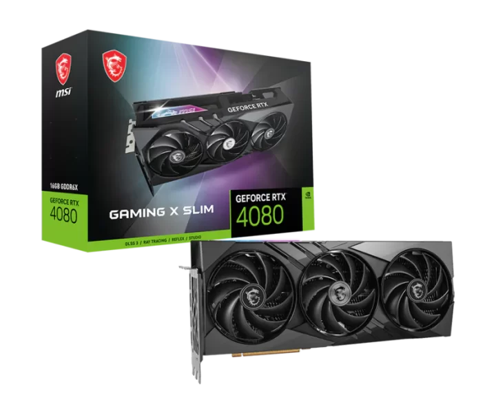 GeForce RTX 4080 16GB GAMING X SLIM