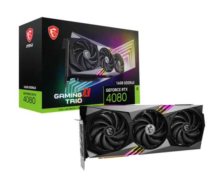 GeForce RTX 4080 16GB GAMING X TRIO