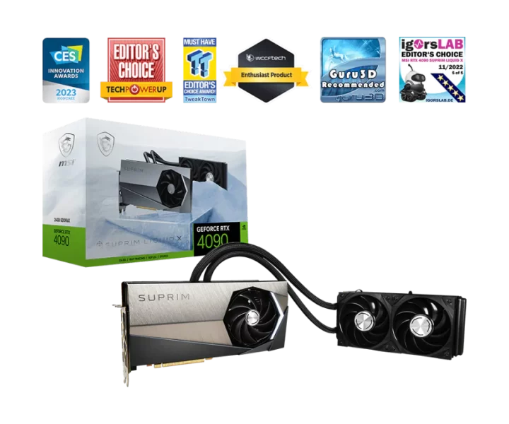 GeForce RTX 4090 SUPRIM LIQUID X 24G