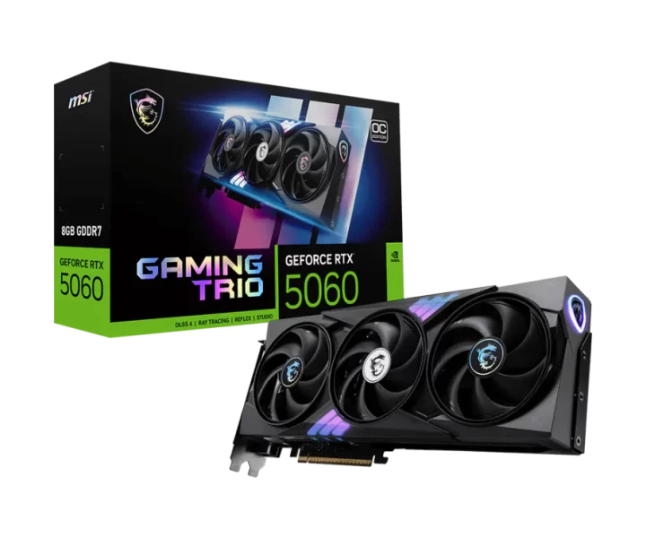 GeForce RTX 5060 8G GAMING TRIO OC