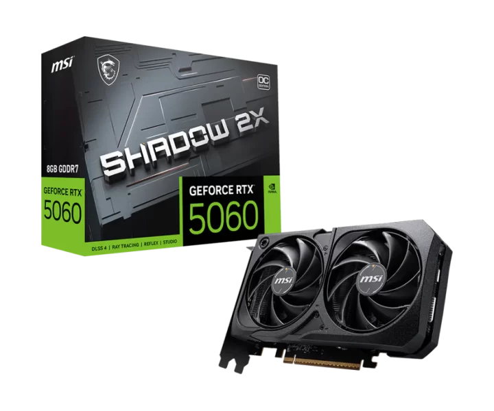 GeForce RTX 5060 8G SHADOW 2X OC