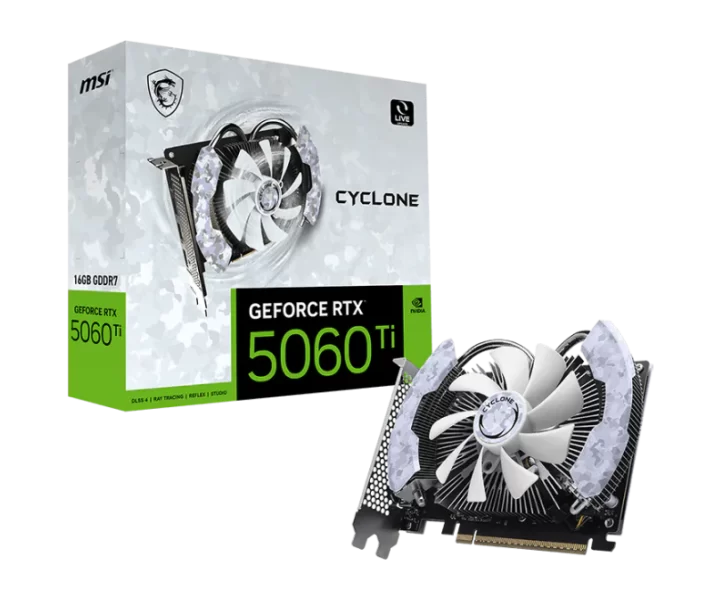 GeForce RTX 5060 Ti 16G CYCLONE