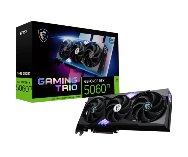 GeForce RTX 5060 Ti 16G GAMING TRIO OC