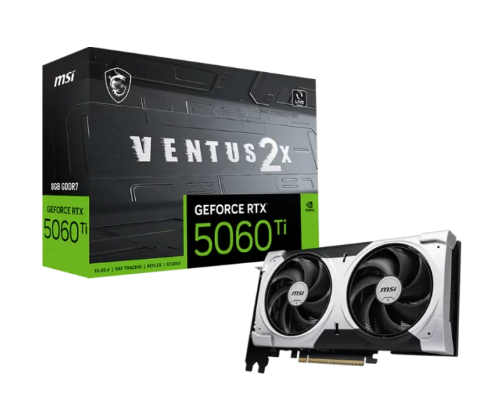 GeForce RTX 5060 Ti 8G VENTUS 2X PLUS