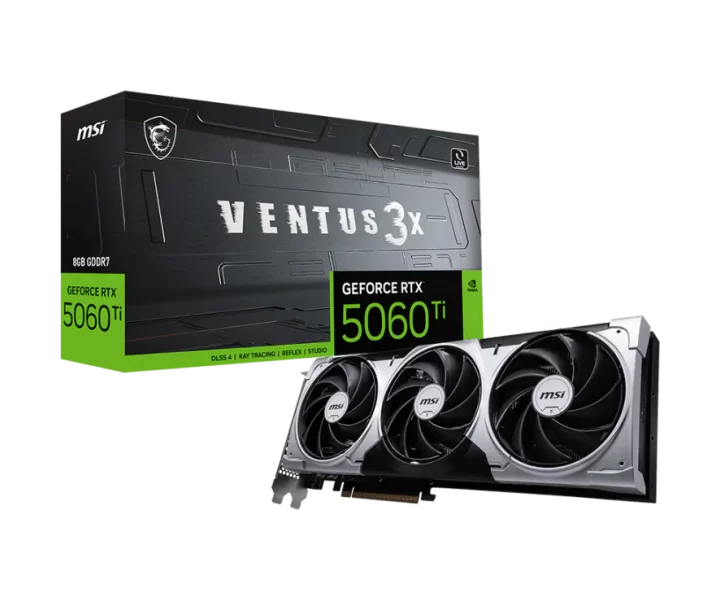 GeForce RTX 5060 Ti 8G VENTUS 3X