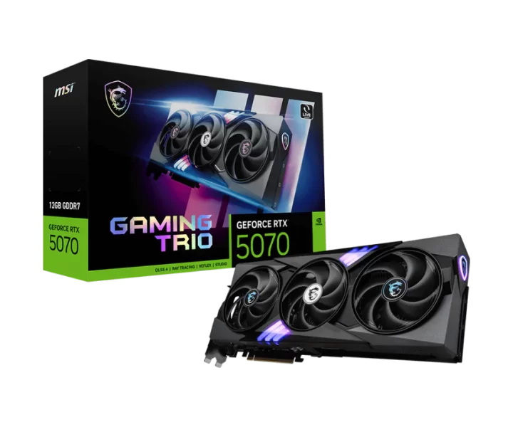 GeForce RTX 5070 12G GAMING TRIO