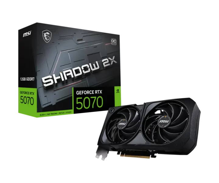GeForce RTX 5070 12G SHADOW 2X OC