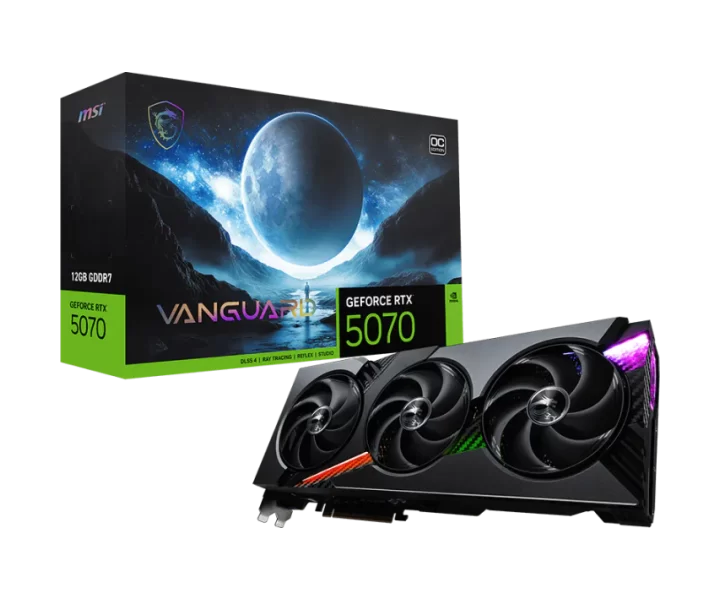 GeForce RTX 5070 12G VANGUARD OC
