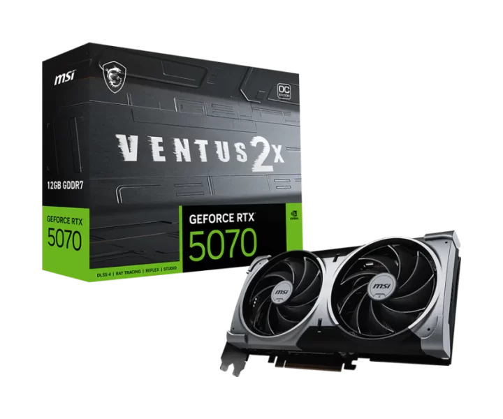 GeForce RTX 5070 12G VENTUS 2X OC