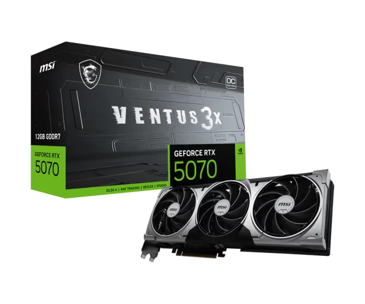 GeForce RTX 5070 12G VENTUS 3X OC