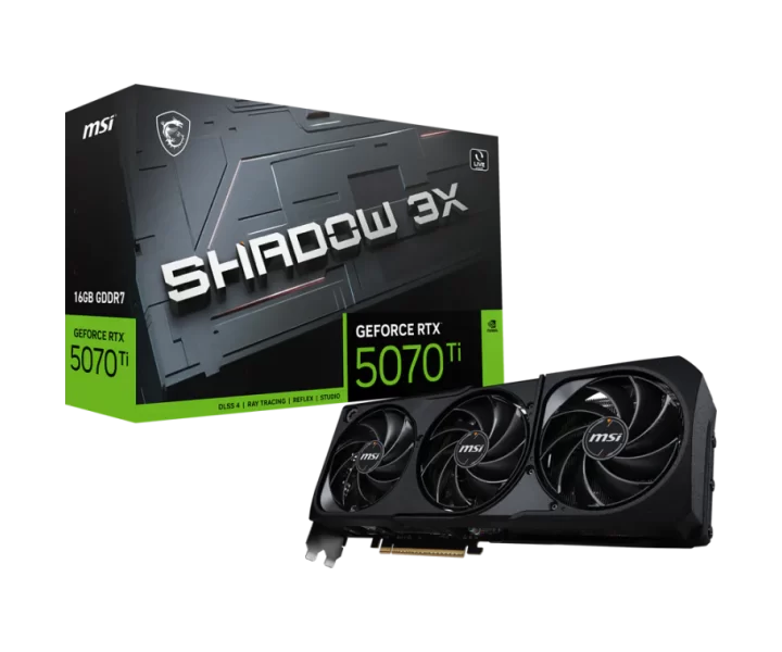 GeForce RTX 5070 Ti 16G SHADOW 3X