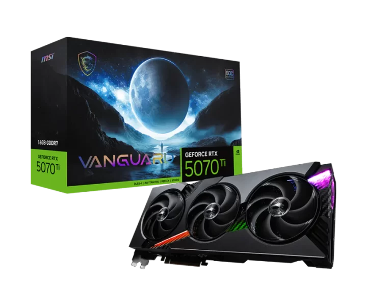 GeForce RTX 5070 Ti 16G VANGUARD SOC