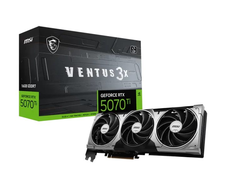 GeForce RTX 5070 Ti 16G VENTUS 3X