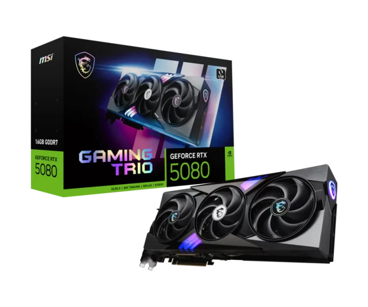 GeForce RTX 5080 16G GAMING TRIO