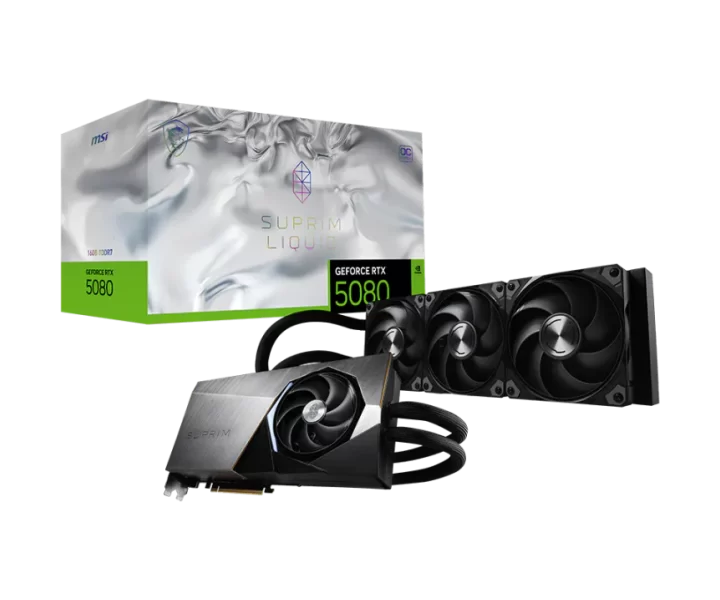 GeForce RTX 5080 16G SUPRIM LIQUID OC