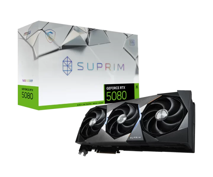 GeForce RTX 5080 16G SUPRIM SOC