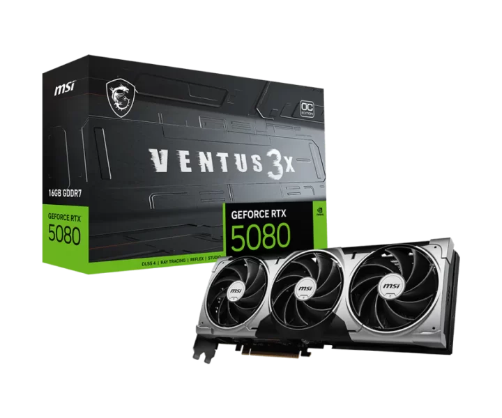 GeForce RTX 5080 16G VENTUS 3X OC