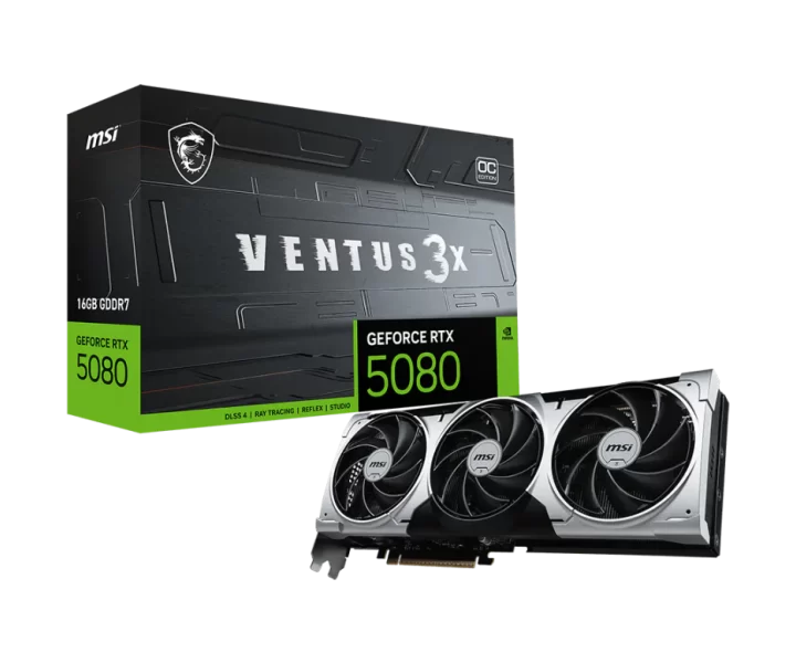 GeForce RTX 5080 16G VENTUS 3X OC PLUS
