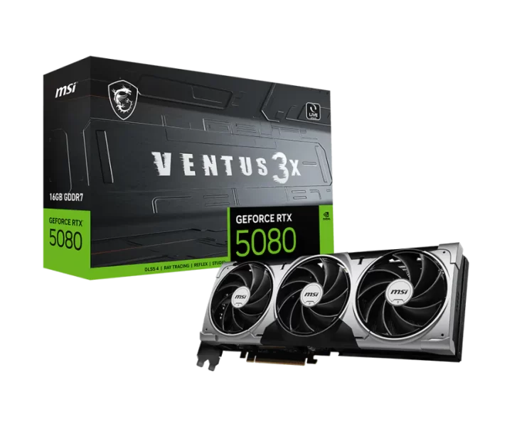 GeForce RTX 5080 16G VENTUS 3X