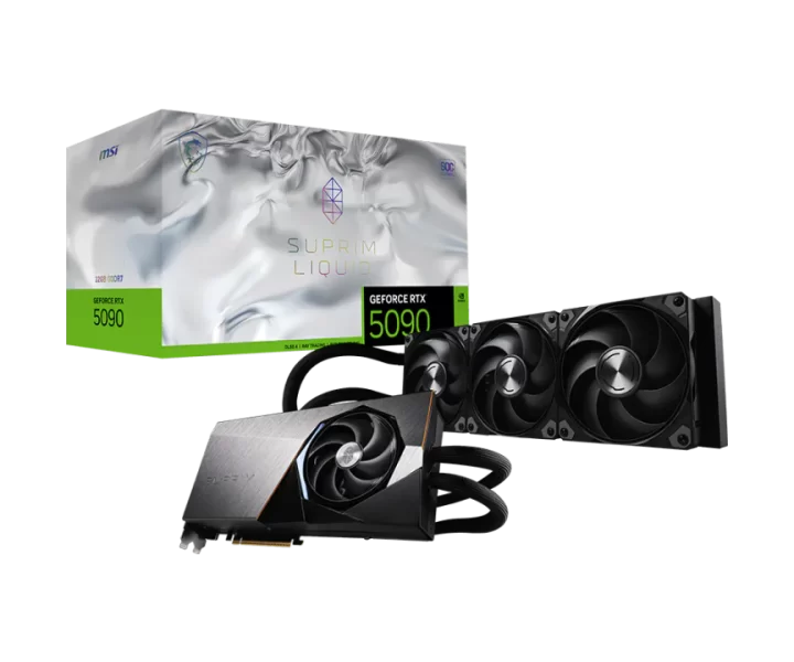 GeForce RTX 5090 32G SUPRIM LIQUID SOC