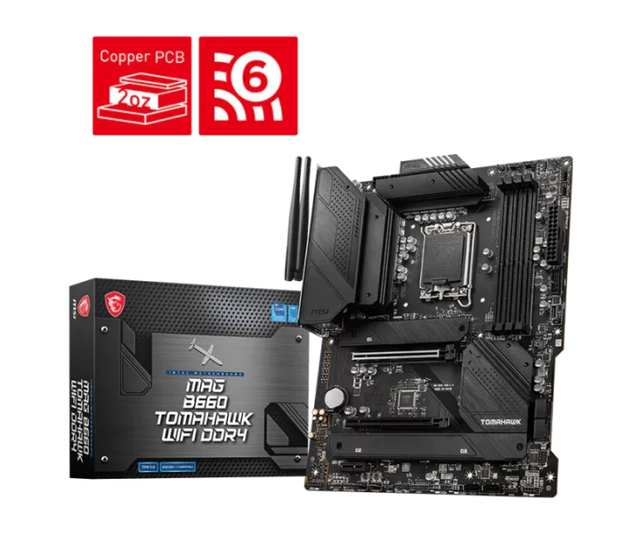 MAG B660 TOMAHAWK WIFI DDR4