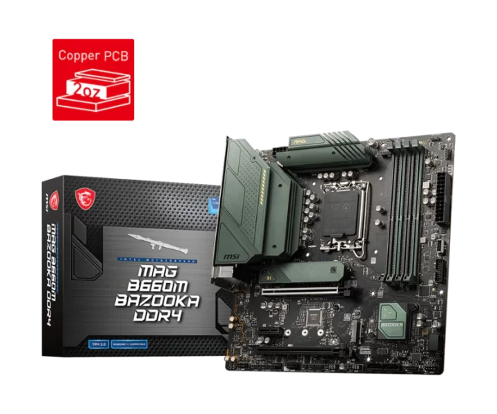 MAG B660M BAZOOKA DDR4
