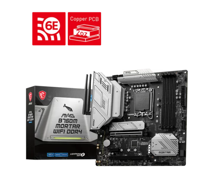 MAG B760M MORTAR WIFI DDR4