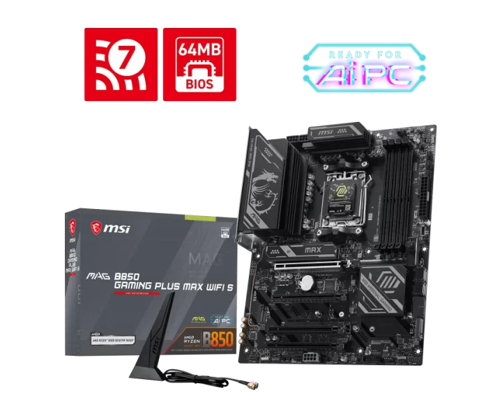 MAG B850 GAMING PLUS MAX WIFI S