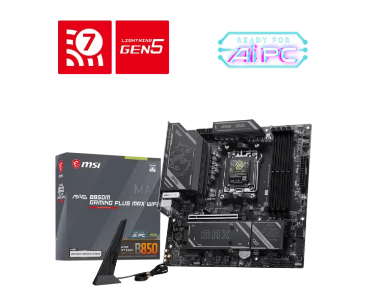MAG B850M GAMING PLUS MAX WIFI
