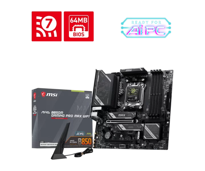 MAG B850M GAMING PRO MAX WIFI