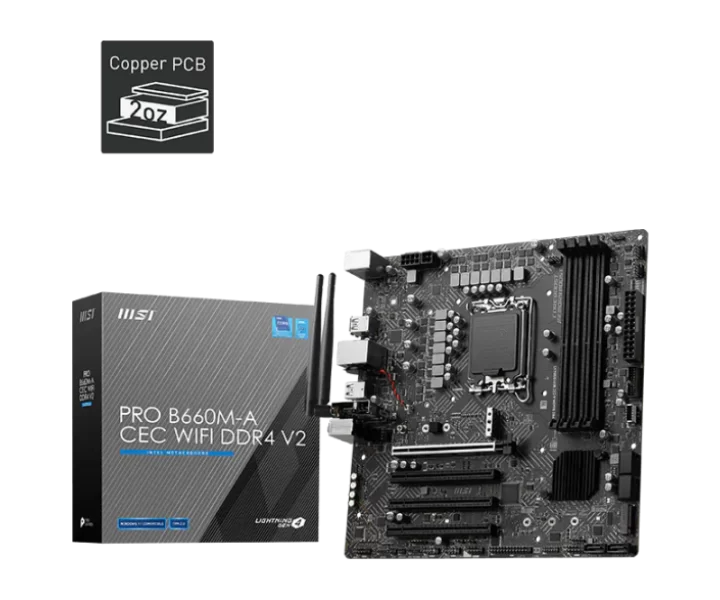 PRO B660M-A CEC WIFI DDR4 V2