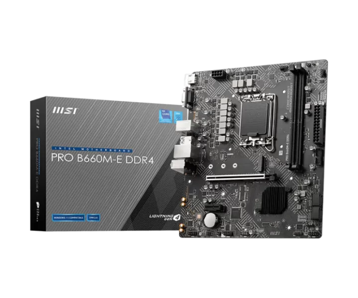 PRO B660M-E DDR4