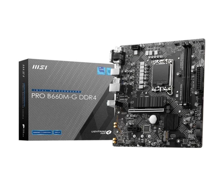 PRO B660M-G DDR4