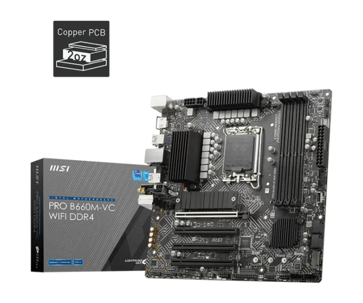 PRO B660M-VC WIFI DDR4
