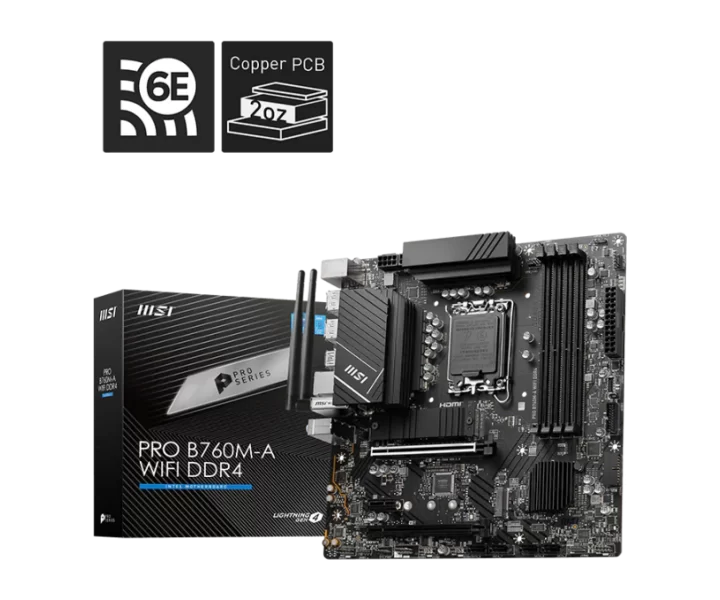 PRO B760M-A WIFI DDR4