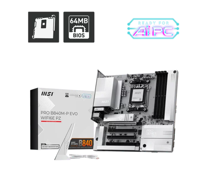 PRO B840M-P EVO WIFI6E PZ
