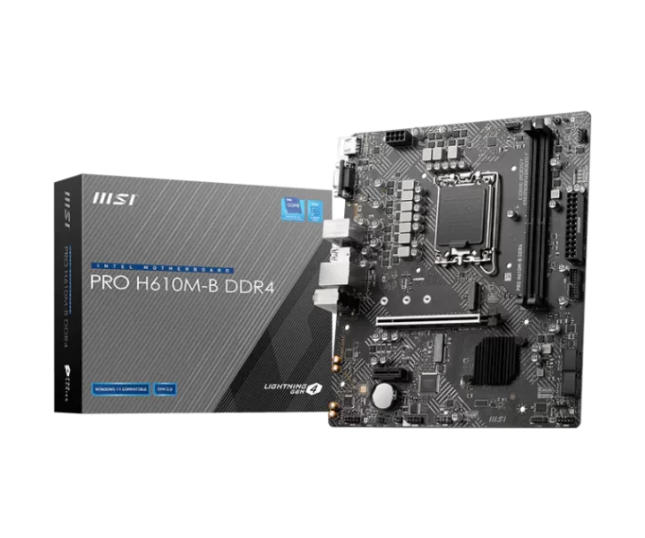 PRO H610M-B DDR4